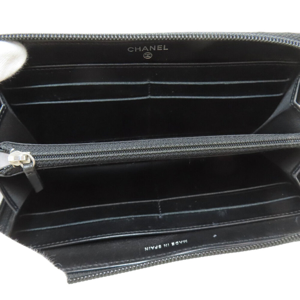 CHANEL Black Logo Wallet - Picture 4 of 16